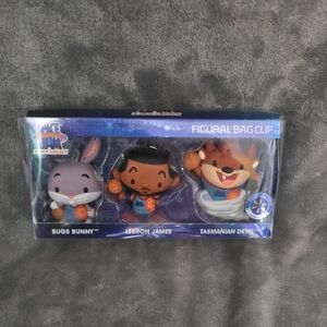 Space Jam Figural Bag Clip Set